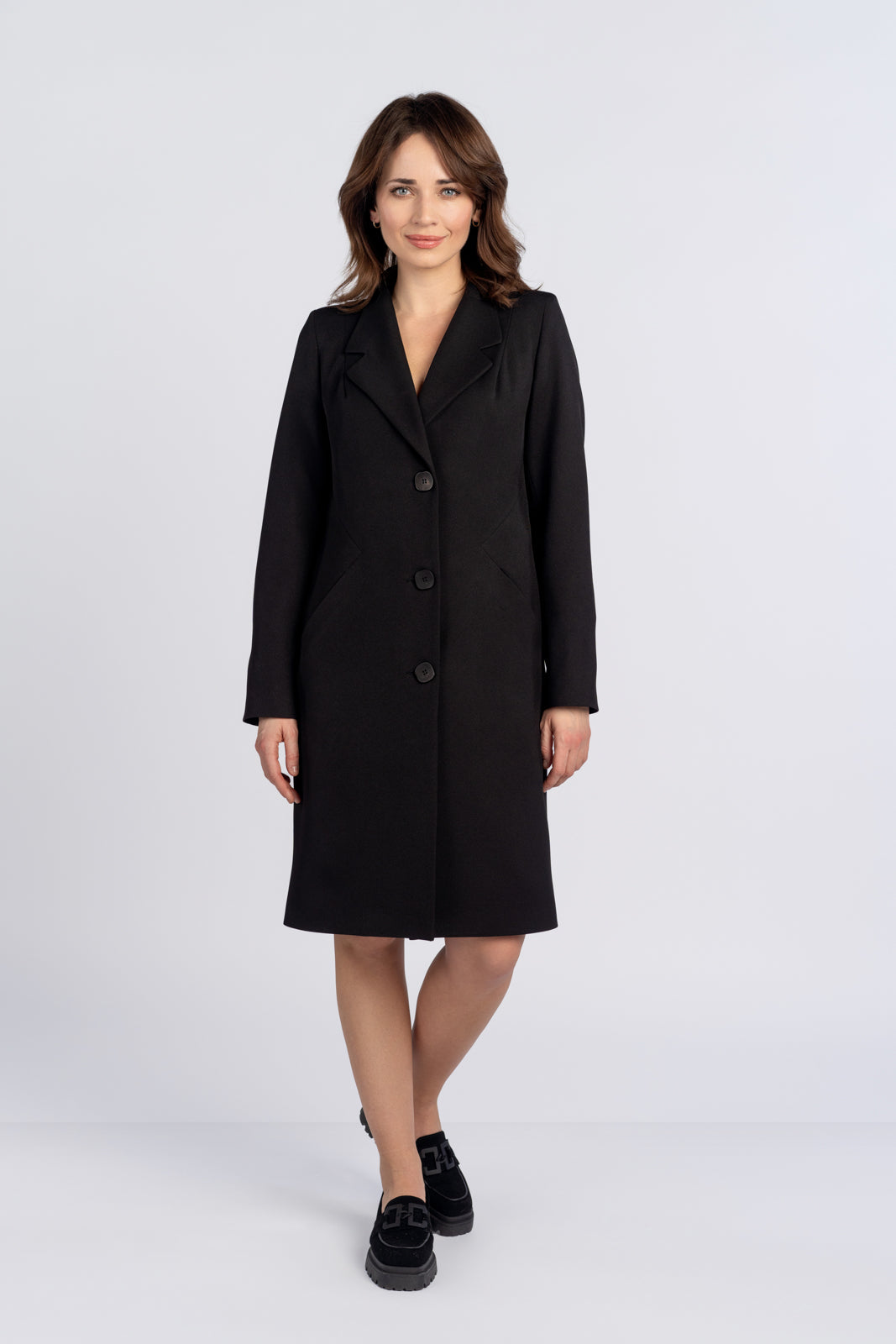 HANNA coat black
