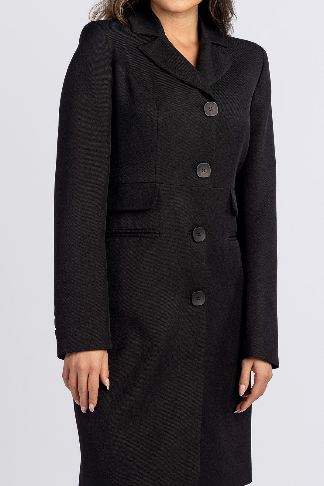 JUDYTA coat black 