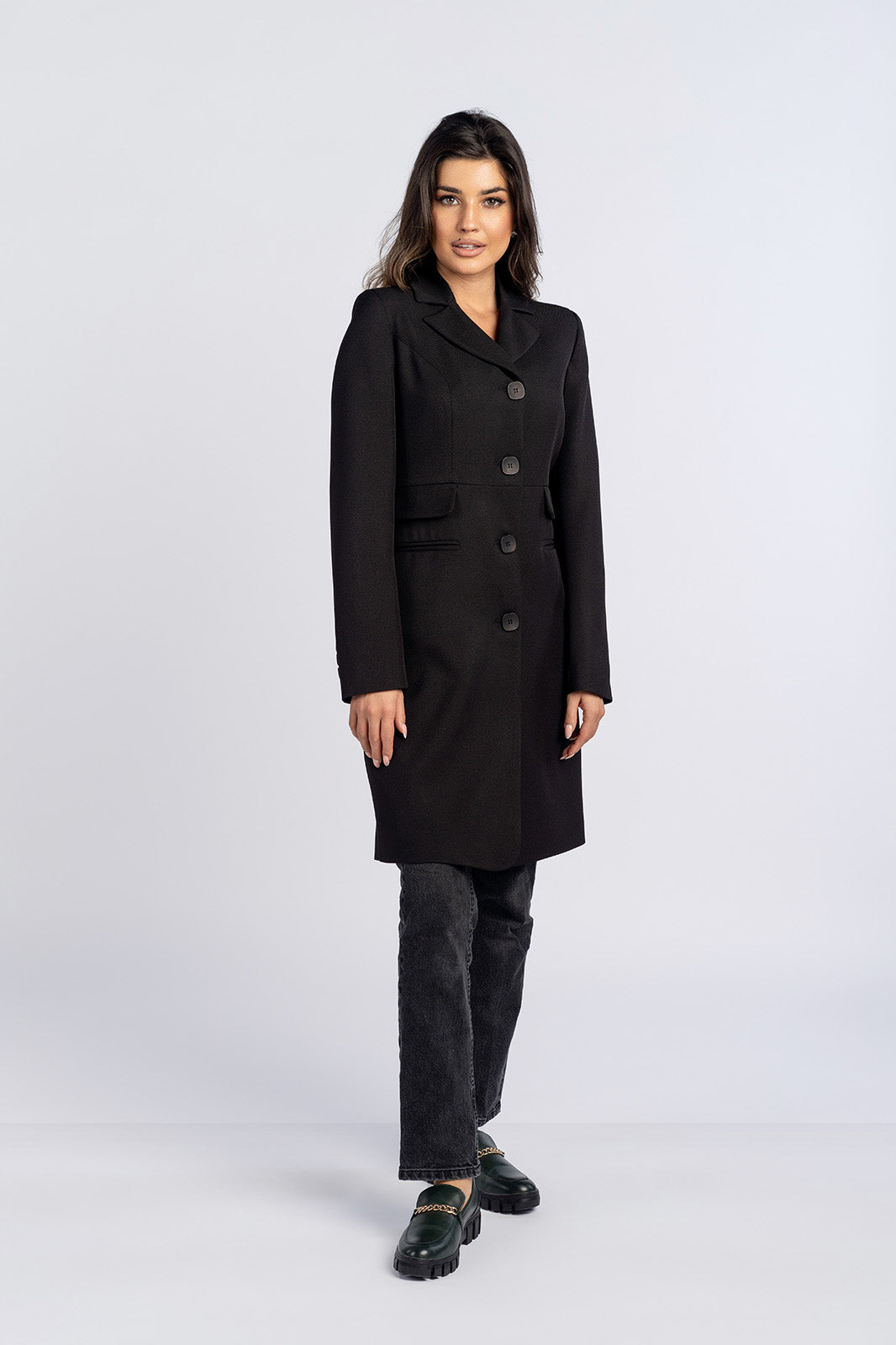 JUDYTA coat black 