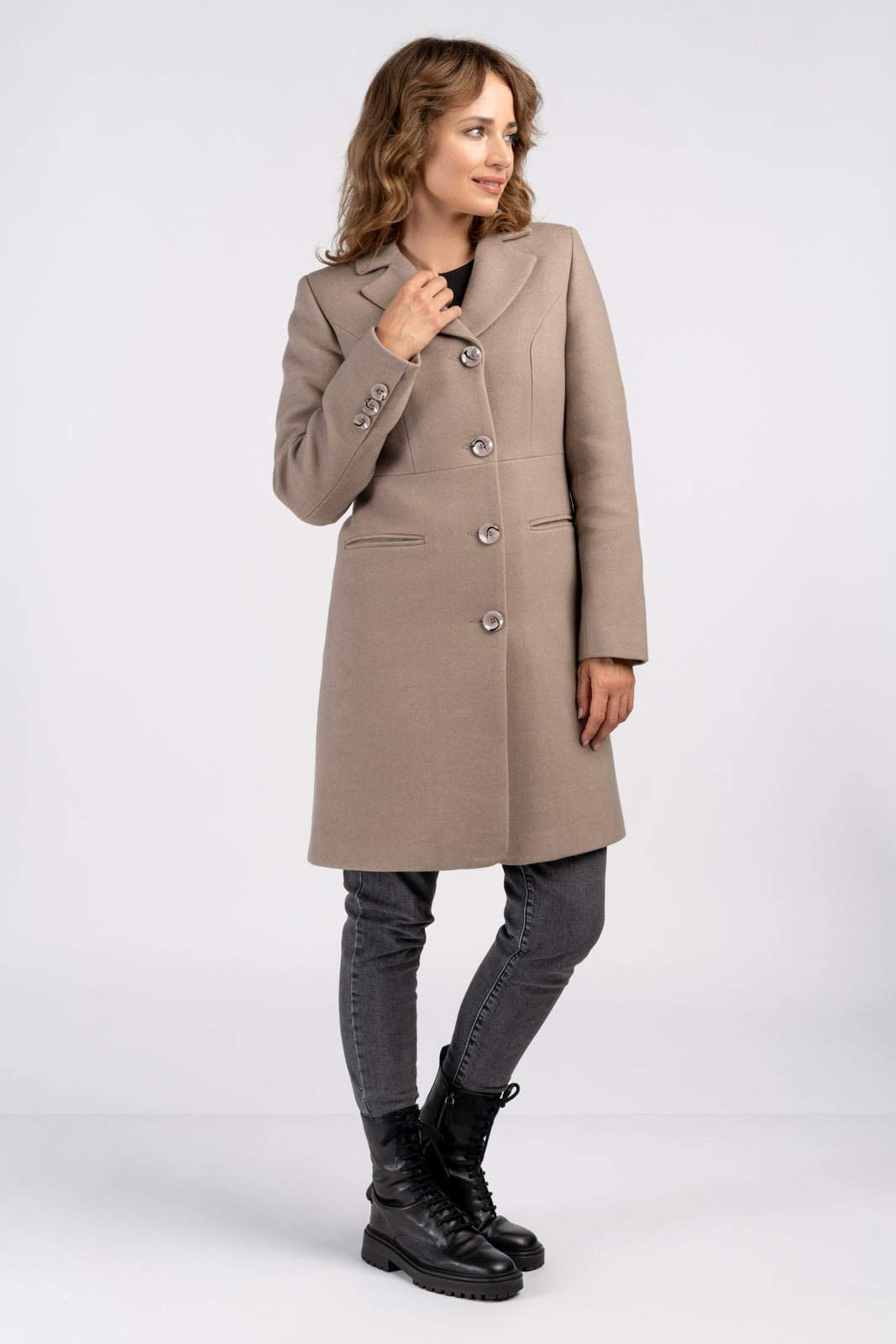 LARYSA cappuccino coat