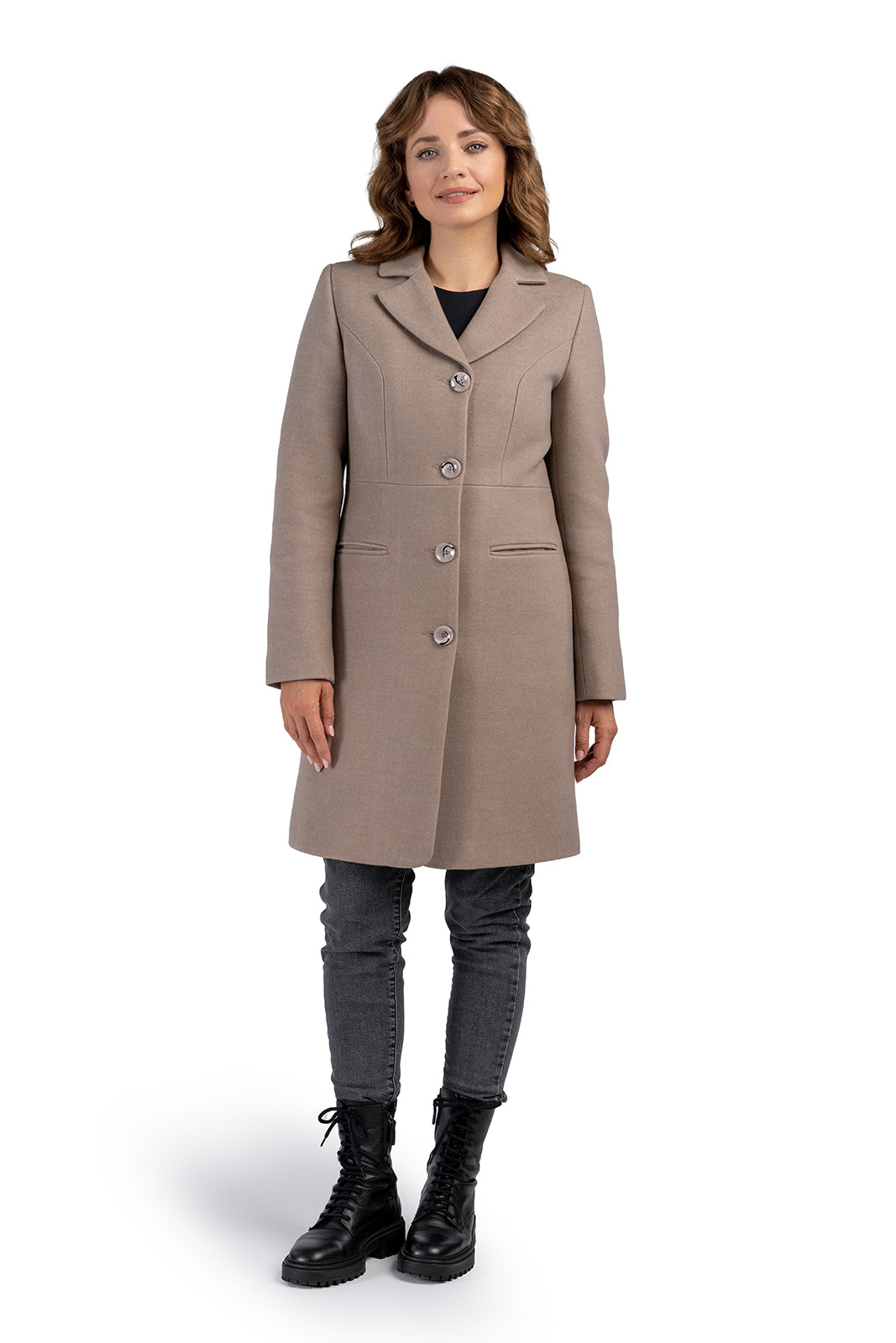 LARYSA cappuccino coat