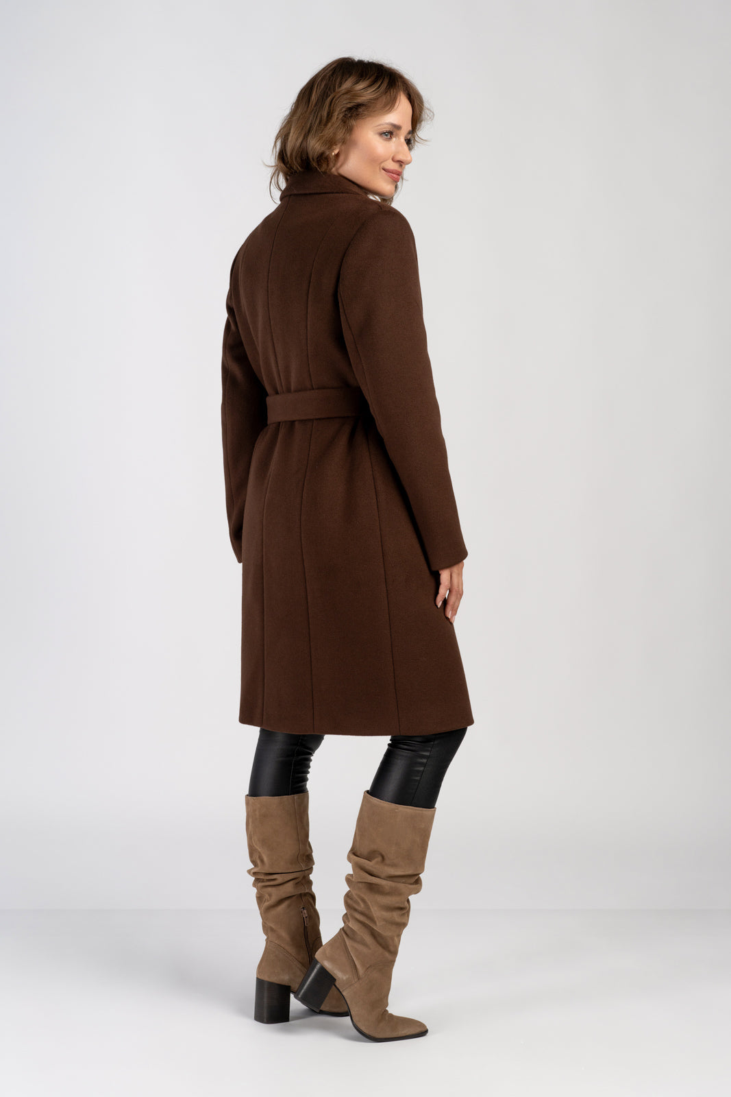 Chocolate Mollie coat