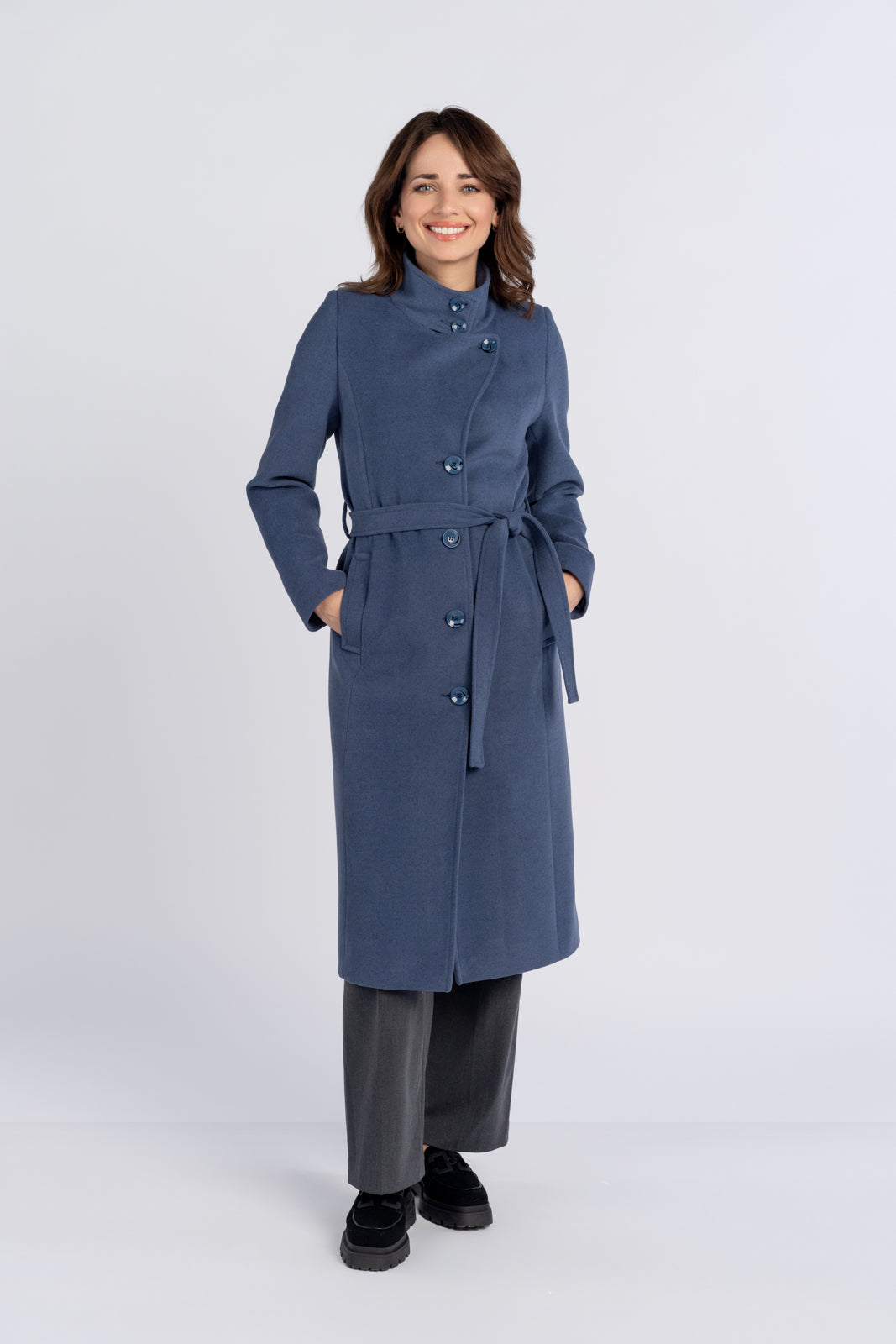 REGINA coat blue