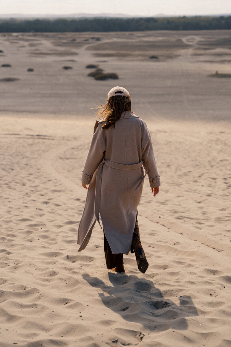 SALMA cappuccino coat