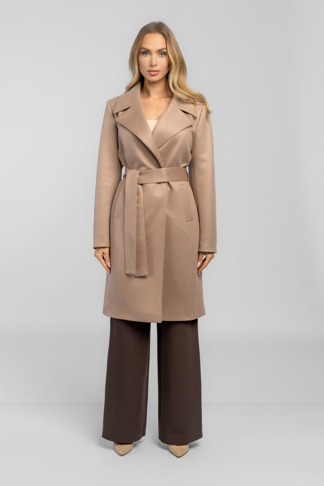 VERONICA cappuccino coat