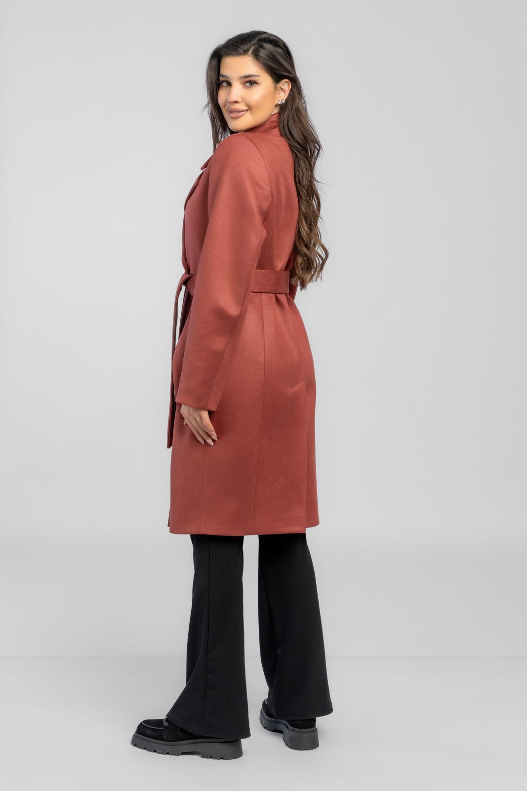 VERONICA cherry coat