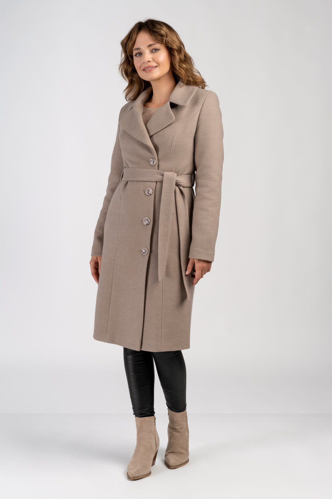 ZUZANNA cappuccino coat 