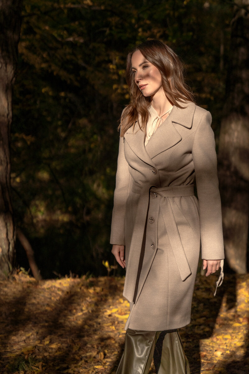 ZUZANNA cappuccino coat 