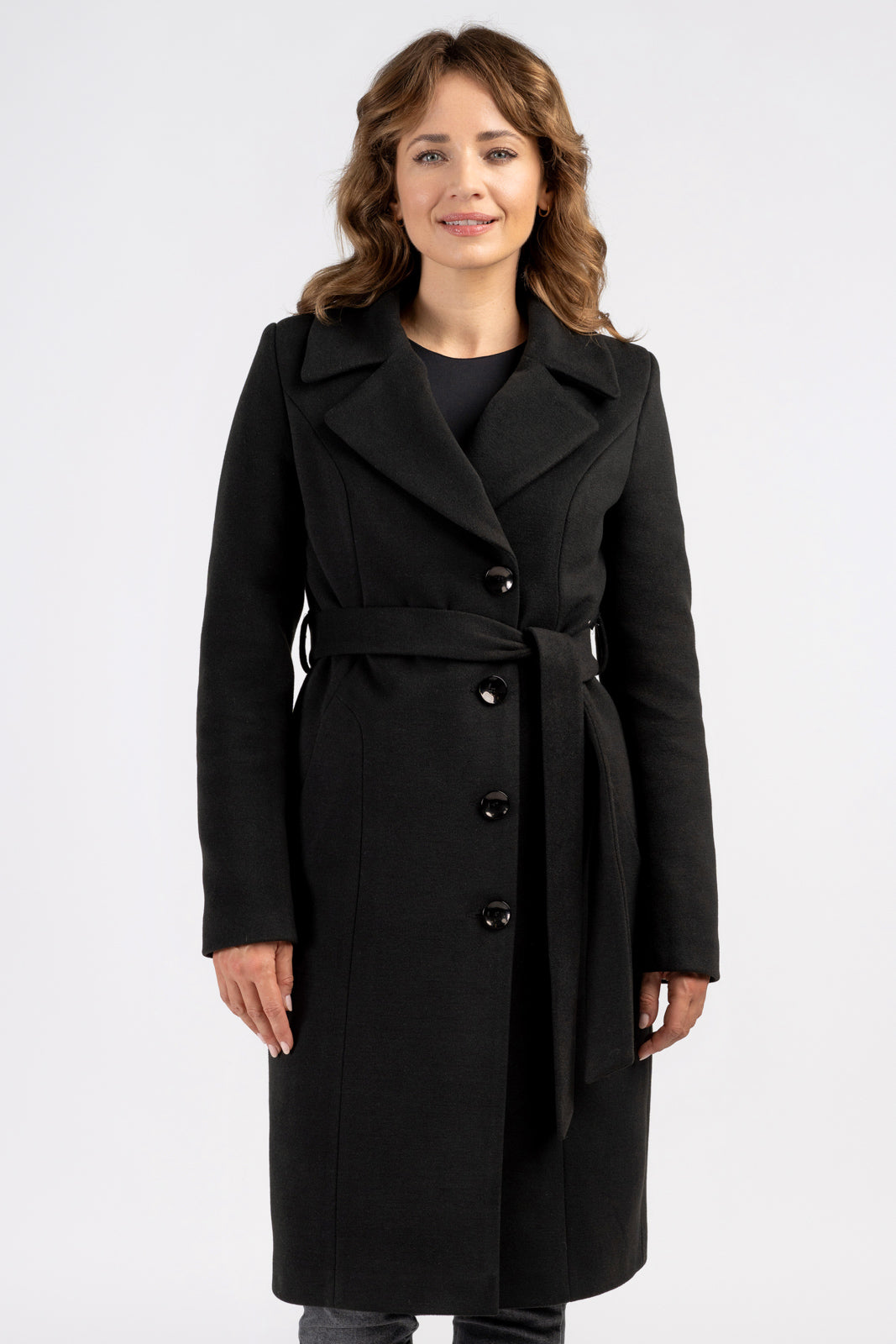 ZUZANNA coat black 