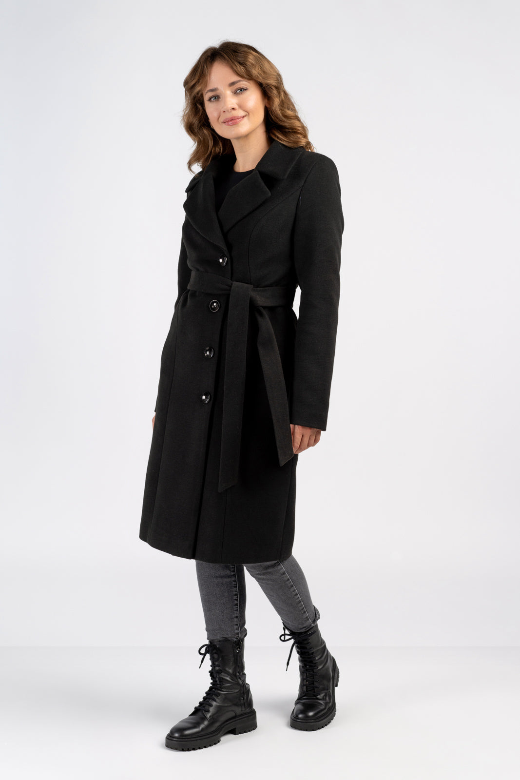 ZUZANNA coat black 
