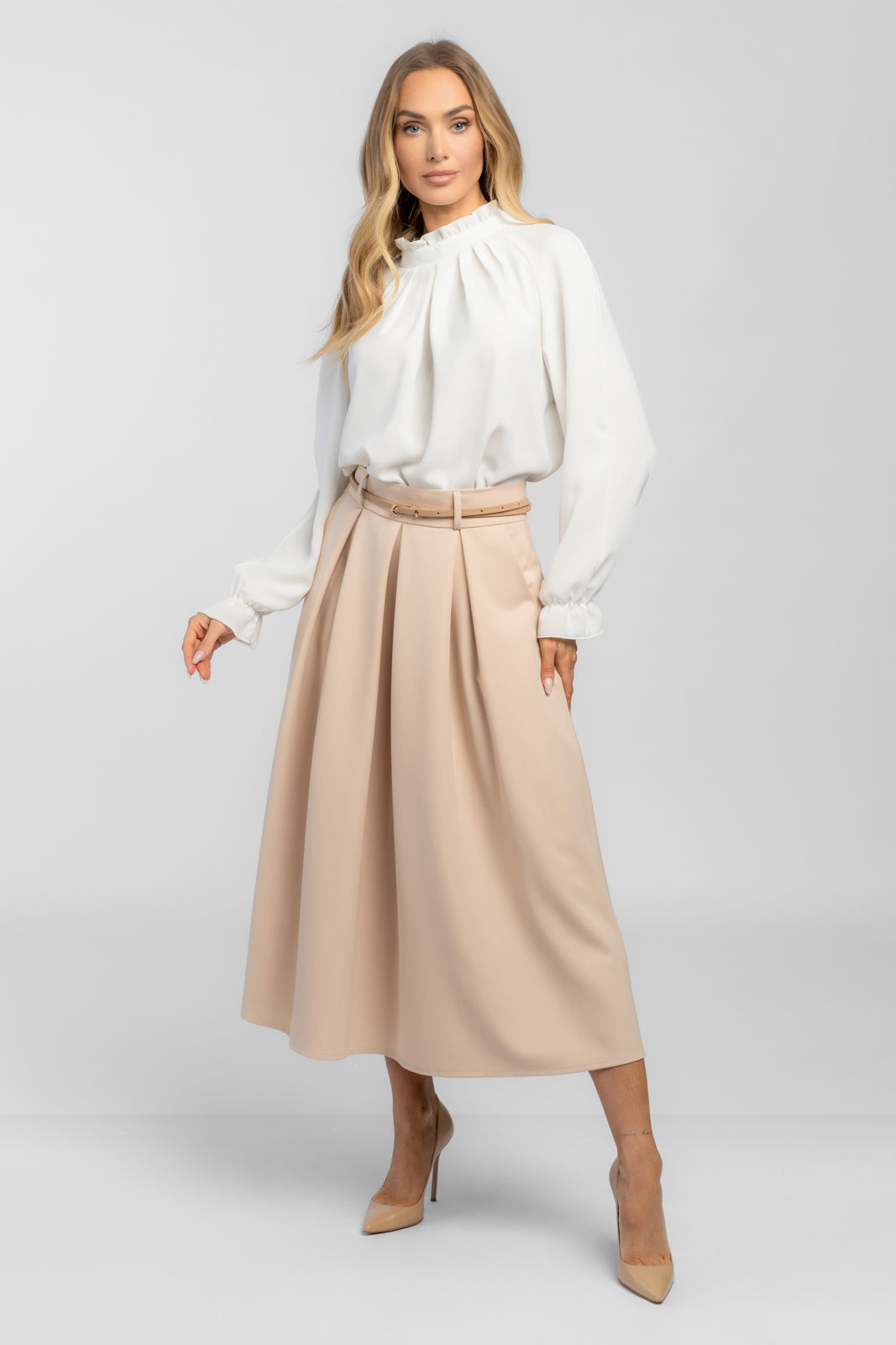 GRACE skirt beige