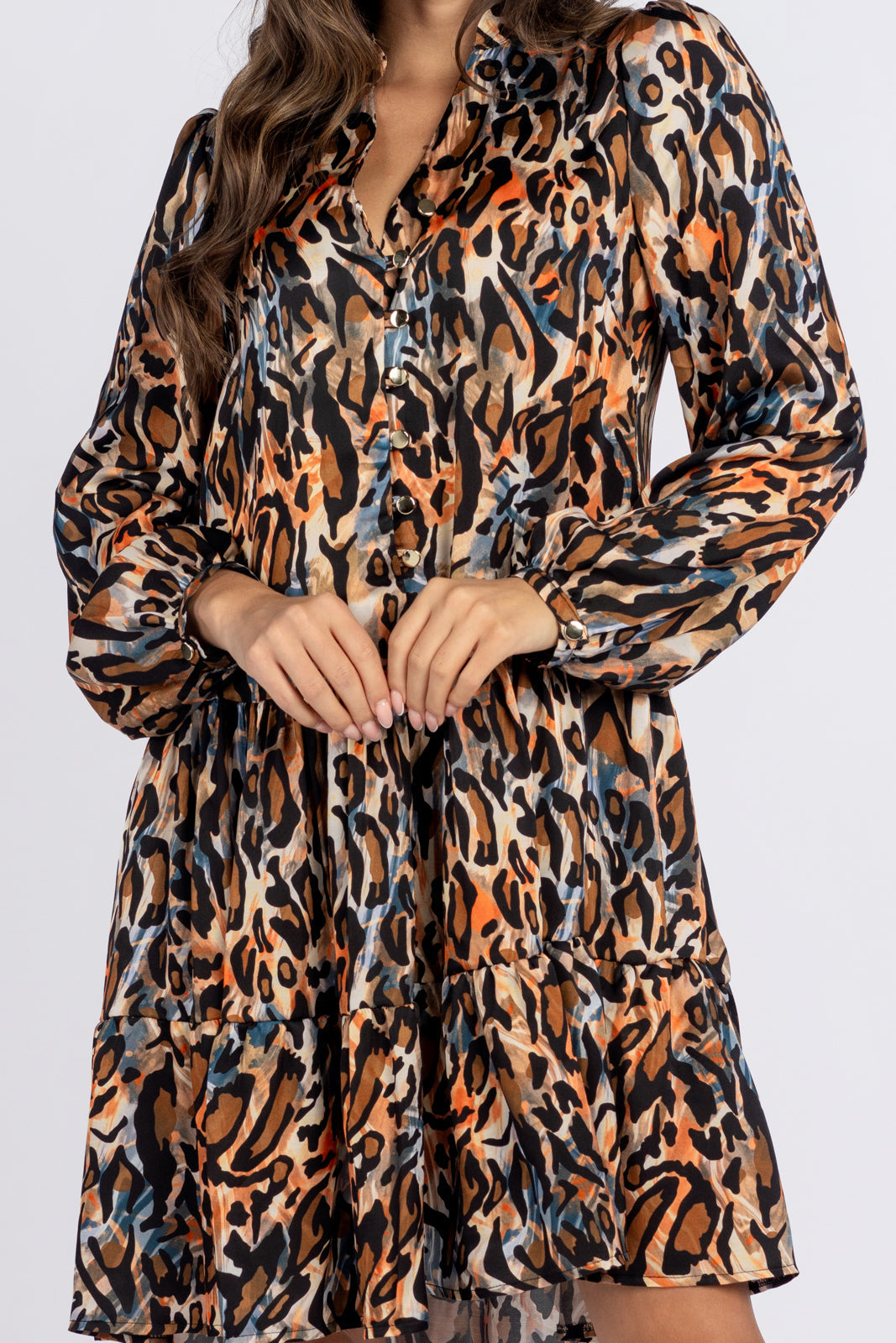 AURORA spotted dress