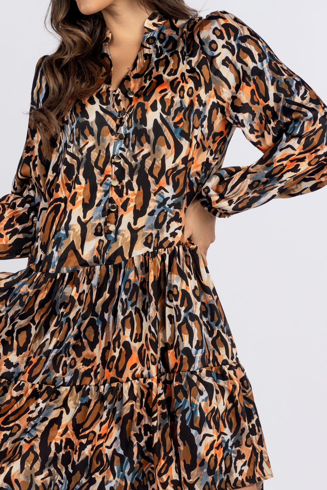 AURORA spotted dress