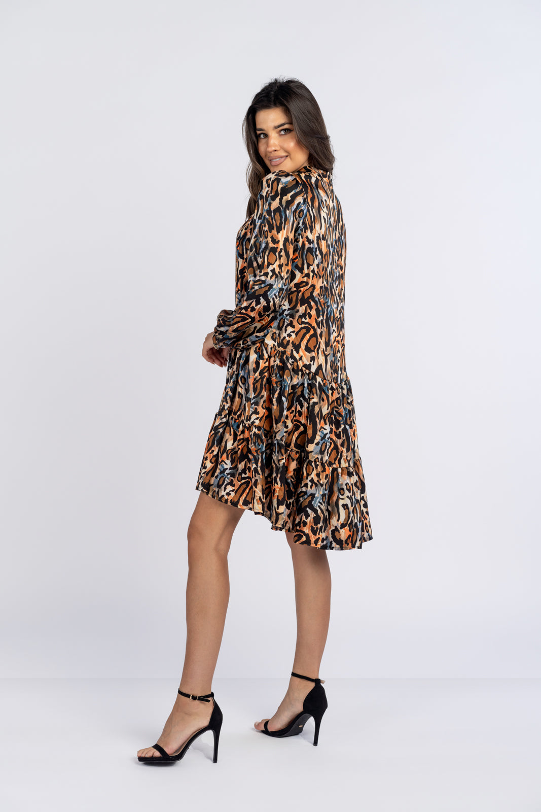 AURORA spotted dress