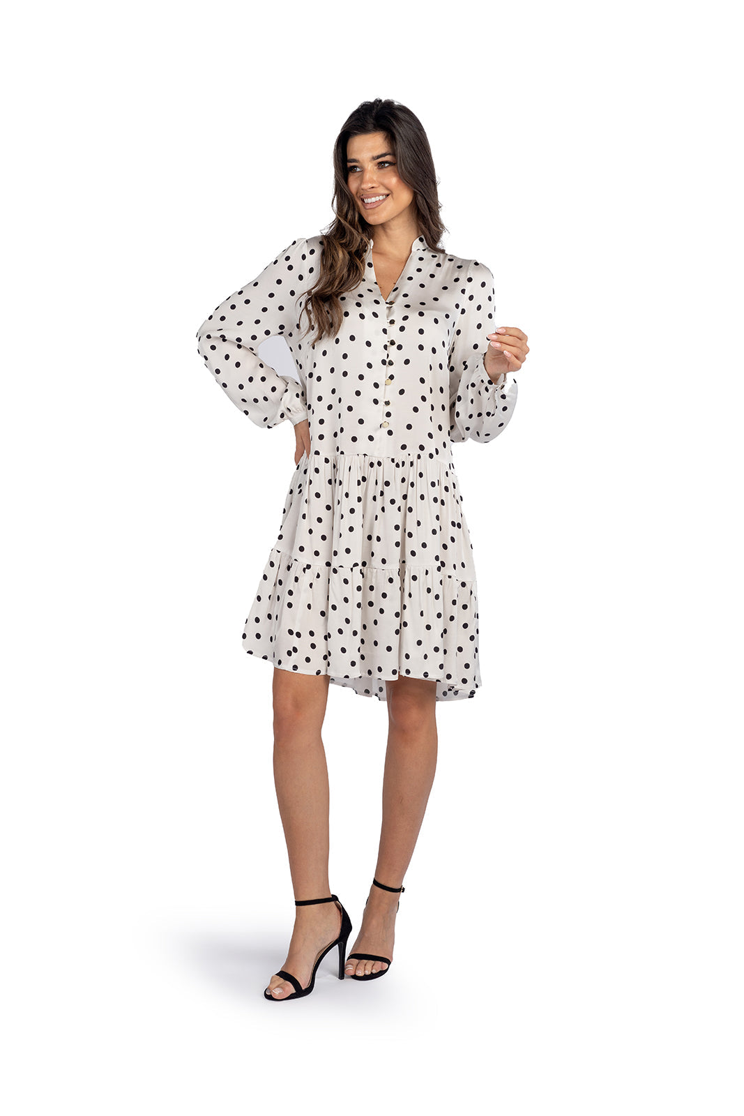 AURORA polka dot dress