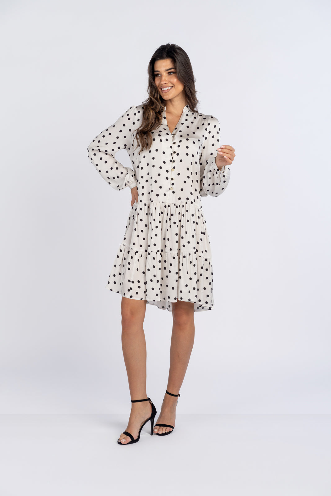 AURORA polka dot dress