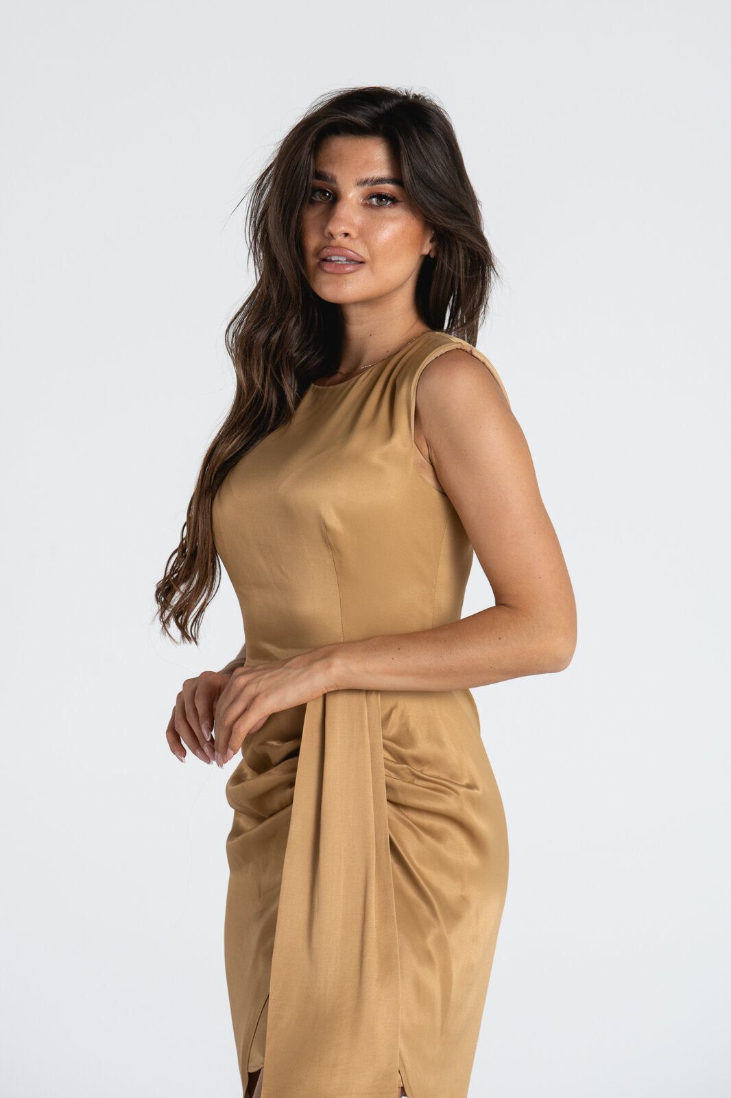 KIARA gold dress