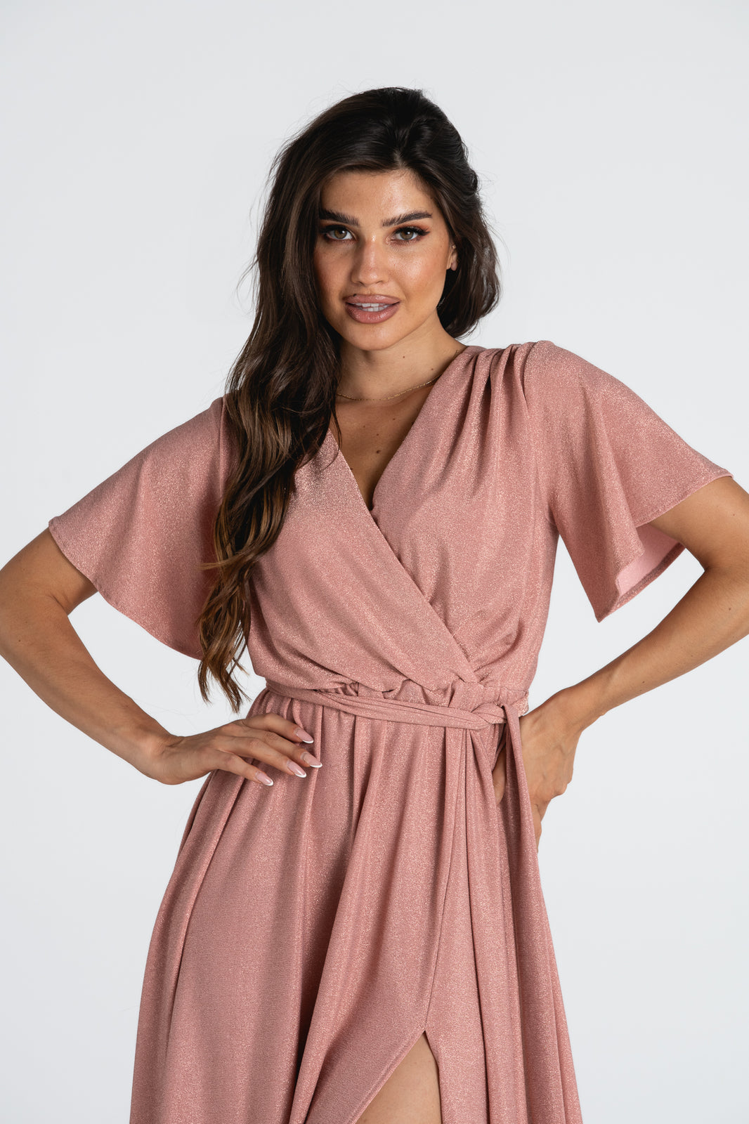 LUCRETIA pink dress