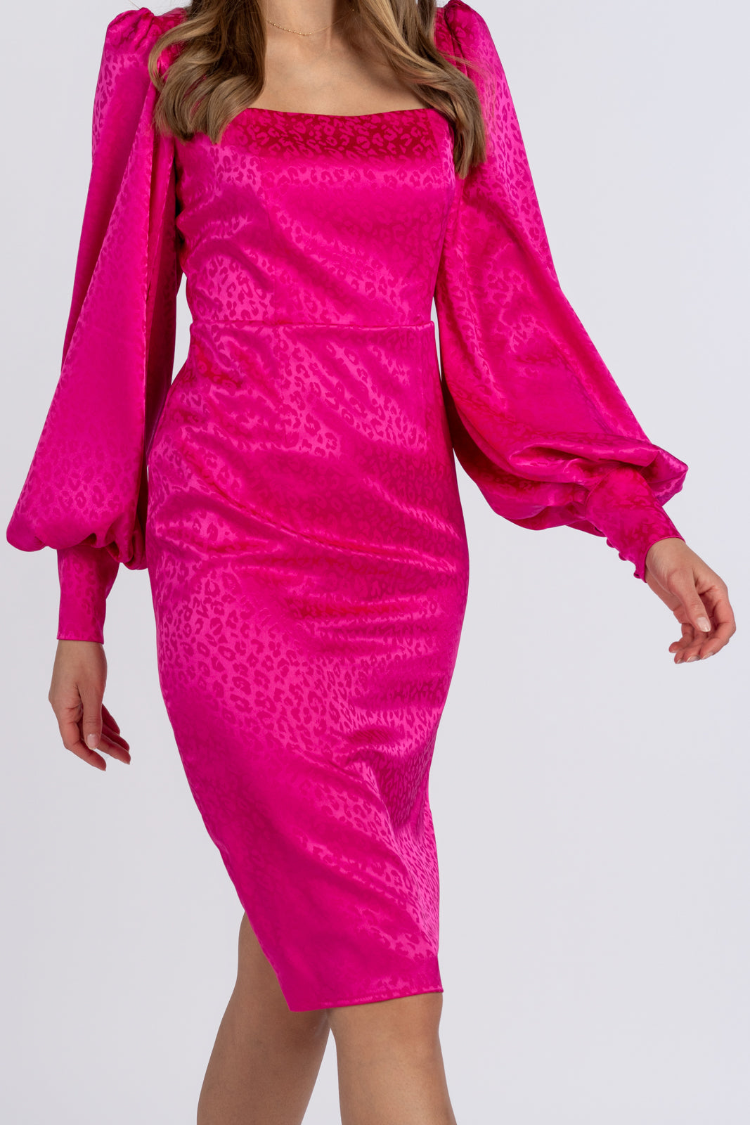 MARINA amaranth dress