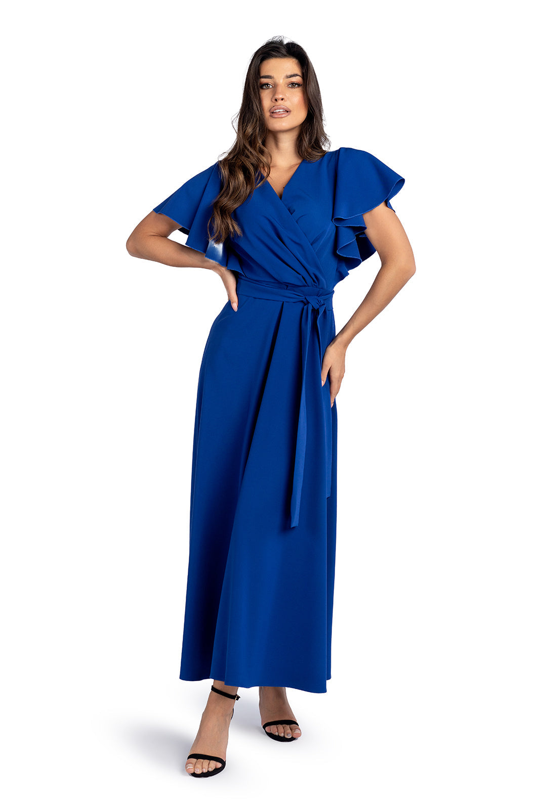 MICHAELA cornflower blue dress