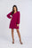 OLIVE magenta dress
