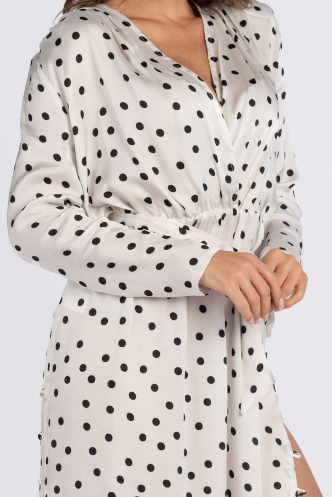 SELENA polka dot dress