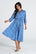 SOFIA dress pattern blue