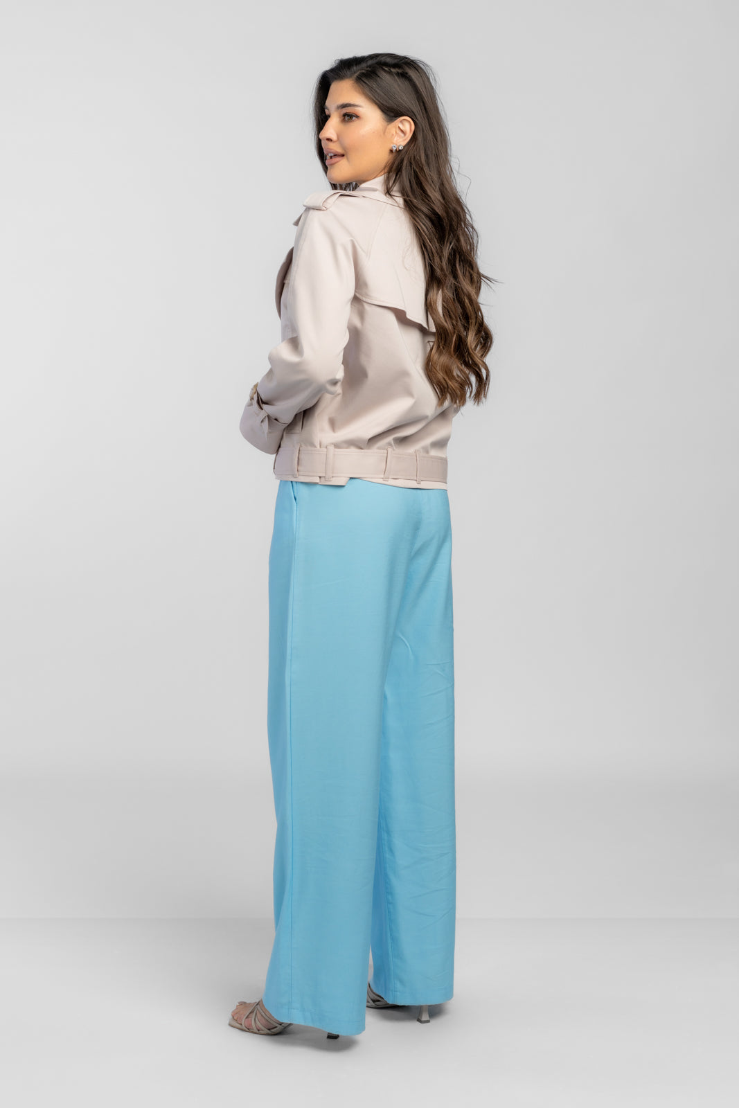 ADA Latte Trench Coat