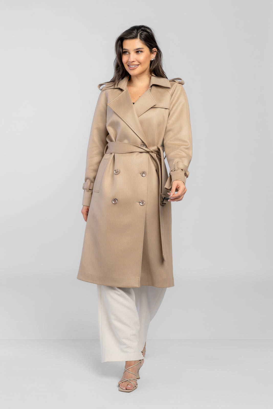 ARLETA trench coat beige