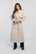 CYNTIA cream trench coat