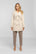 KSENIA cream trench coat