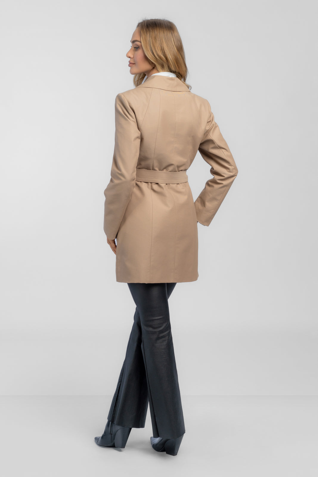 LENA cappuccino trench coat